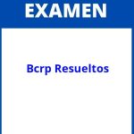 Examen Del Bcrp Resueltos