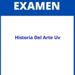 Examenes Historia Del Arte Uv